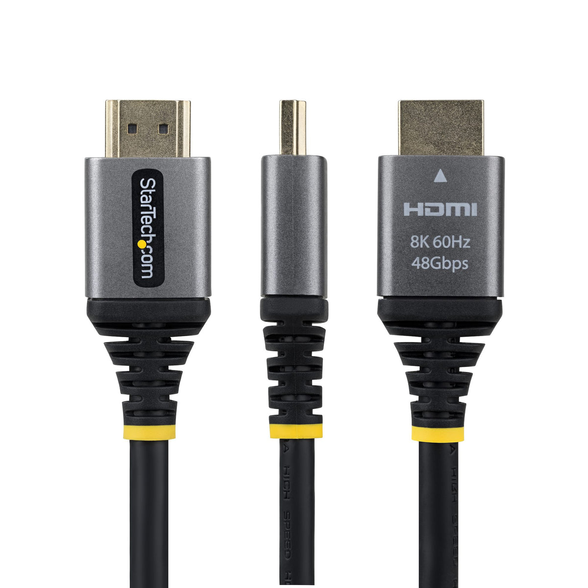 STARTECH .com HDMI cable 3,6 m HDMI Type A (Standard) Black, Silver (HDMM21V12F) - Cartouches Certifiees