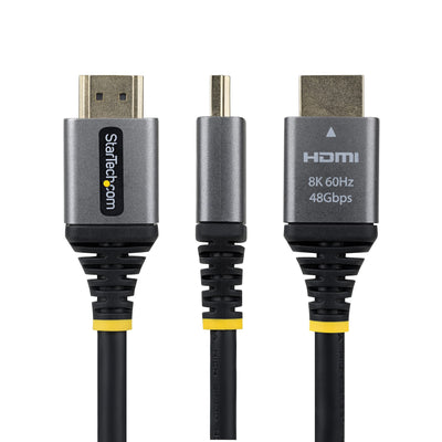 STARTECH .com HDMI cable 3,6 m HDMI Type A (Standard) Black, Silver (HDMM21V12F) - Cartouches Certifiees