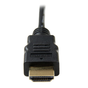 STARTECH .com HDMI cable 3 m HDMI Type A (Standard) HDMI Type D (Micro) Black (HDADMM3M) - Cartouches Certifiees