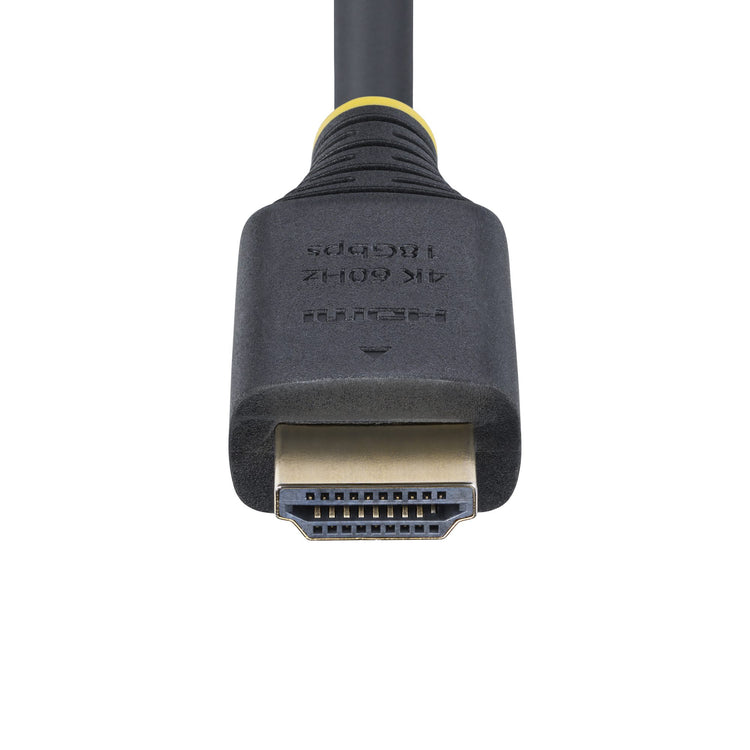 STARTECH .com HDMI cable HDMI Type A (Standard) Black (HDMI2-CABLE-4K60-2M) - Cartouches Certifiees