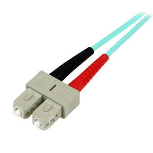 STARTECH .com InfiniBand/fibre optic cable 10 m LC SC Turquoise (A50FBLCSC10) - Cartouches Certifiees