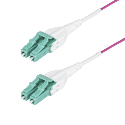 STARTECH .com InfiniBand/fibre optic cable 15 m LC OFNR Violet (OM4RLCLC15M) - Cartouches Certifiees