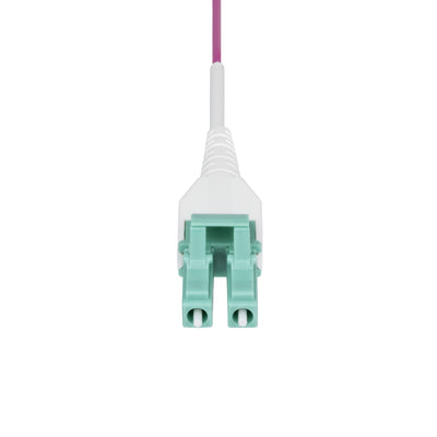 STARTECH .com InfiniBand/fibre optic cable 15 m LC OFNR Violet (OM4RLCLC15M) - Cartouches Certifiees