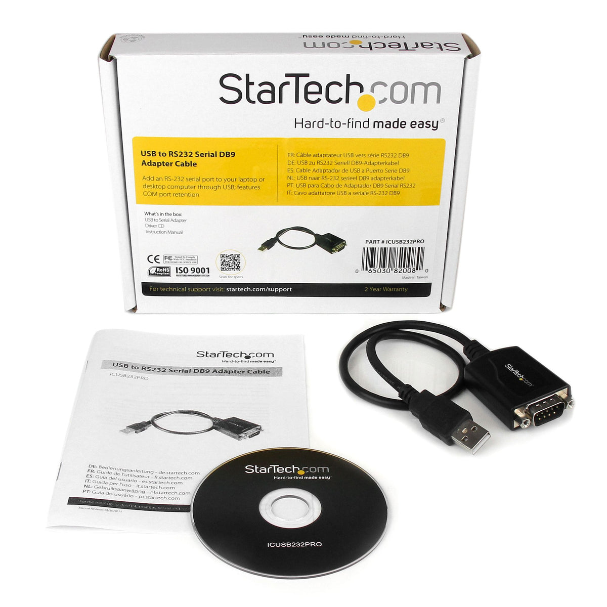 STARTECH .com interface cards/adapter (ICUSB232PRO) - Cartouches Certifiees