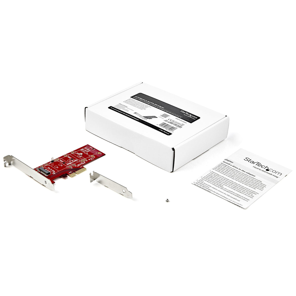 STARTECH .com interface cards/adapter Internal M.2 (PEX4M2E1) - Cartouches Certifiees