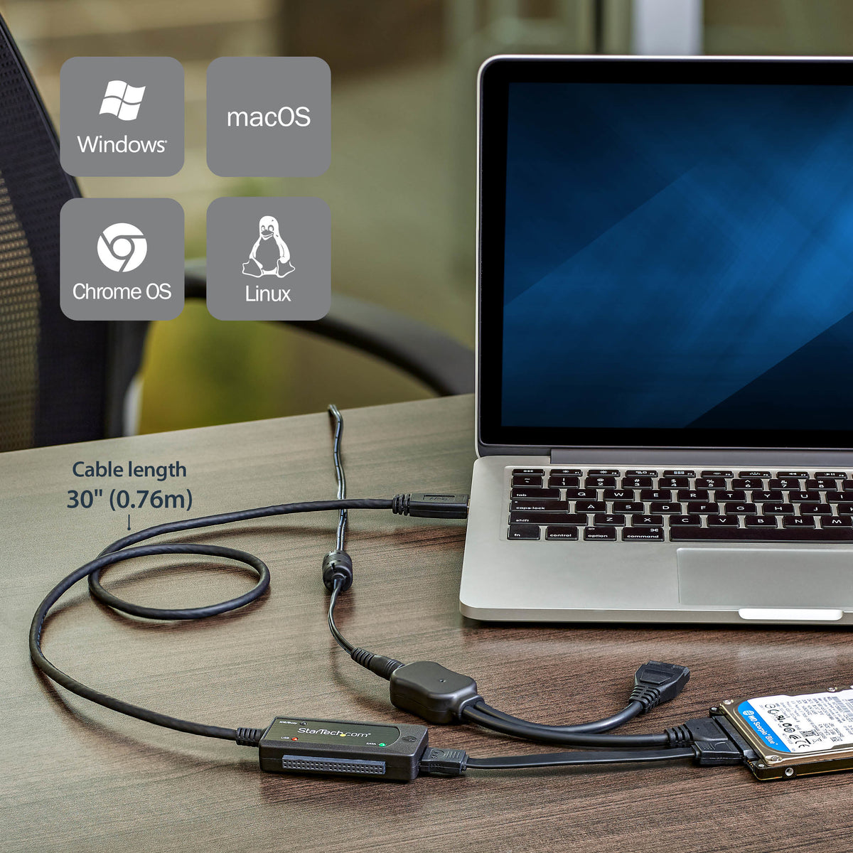 STARTECH .com interface cards/adapter (USB312SAT3) - Cartouches Certifiees