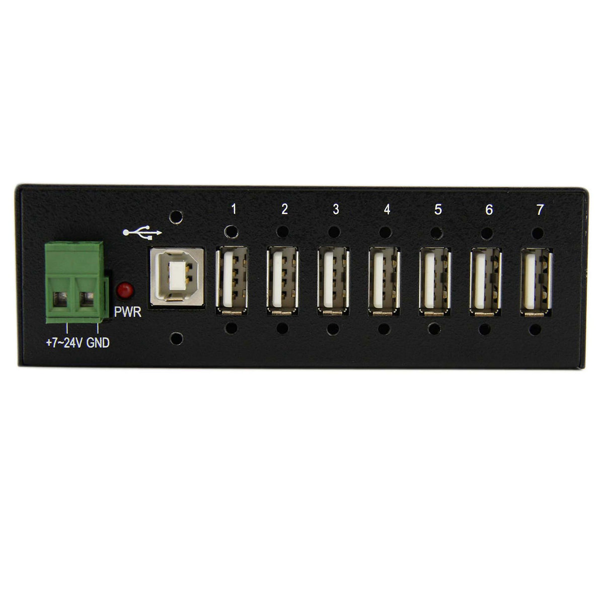 STARTECH .com interface hub USB 2.0 Type-B 480 Mbit/s Black (ST7200USBM) - Cartouches Certifiees