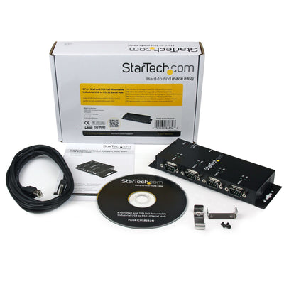 STARTECH .com interface hub USB 2.0 Type-B Black (ICUSB2324I) - Cartouches Certifiees