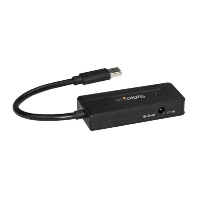 STARTECH .com interface hub USB 3.2 Gen 1 (3.1 Gen 1) Type-A 5000 Mbit/s Black (ST4300MINI) - Cartouches Certifiees