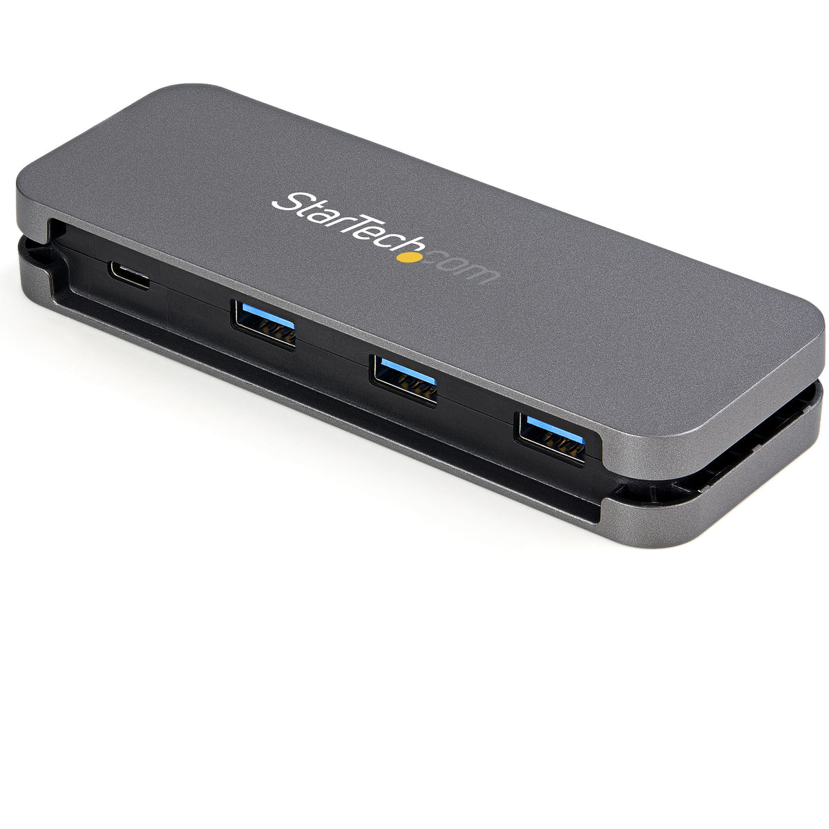 STARTECH .com interface hub USB 3.2 Gen 1 (3.1 Gen 1) Type-C 5000 Mbit/s Black, Grey (HB30CM3A1CB) - Cartouches Certifiees