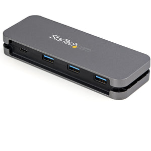 STARTECH .com interface hub USB 3.2 Gen 1 (3.1 Gen 1) Type-C 5000 Mbit/s Black, Grey (HB30CM3A1CB) - Cartouches Certifiees