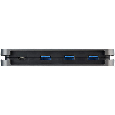 STARTECH .com interface hub USB 3.2 Gen 1 (3.1 Gen 1) Type-C 5000 Mbit/s Black, Grey (HB30CM3A1CB) - Cartouches Certifiees