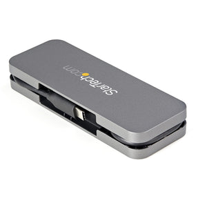STARTECH .com interface hub USB 3.2 Gen 1 (3.1 Gen 1) Type-C 5000 Mbit/s Black, Grey (HB30CM3A1CB) - Cartouches Certifiees