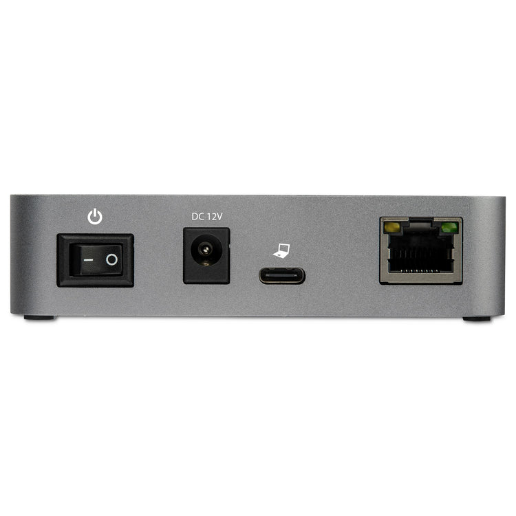 STARTECH .com interface hub USB 3.2 Gen 2 (3.1 Gen 2) Type-C 10000 Mbit/s Black, Grey (HB31C2A1CGS) - Cartouches Certifiees
