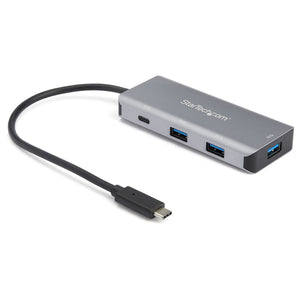 STARTECH .com interface hub USB 3.2 Gen 2 (3.1 Gen 2) Type-C 10000 Mbit/s Black, Grey (HB31C3A1CB) - Cartouches Certifiees