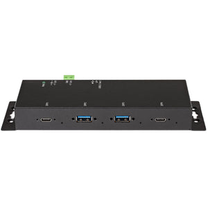 STARTECH .com interface hub USB 3.2 Gen 2 (3.1 Gen 2) Type-C 10000 Mbit/s Black (HB31C2A2CME) - Cartouches Certifiees