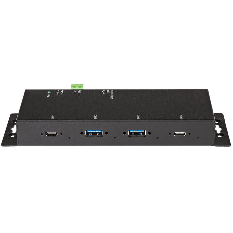 STARTECH .com interface hub USB 3.2 Gen 2 (3.1 Gen 2) Type-C 10000 Mbit/s Black (HB31C2A2CME) - Cartouches Certifiees