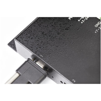 STARTECH .com interface hub USB 3.2 Gen 2 (3.1 Gen 2) Type-C 10000 Mbit/s Black (HB31C2A2CME) - Cartouches Certifiees