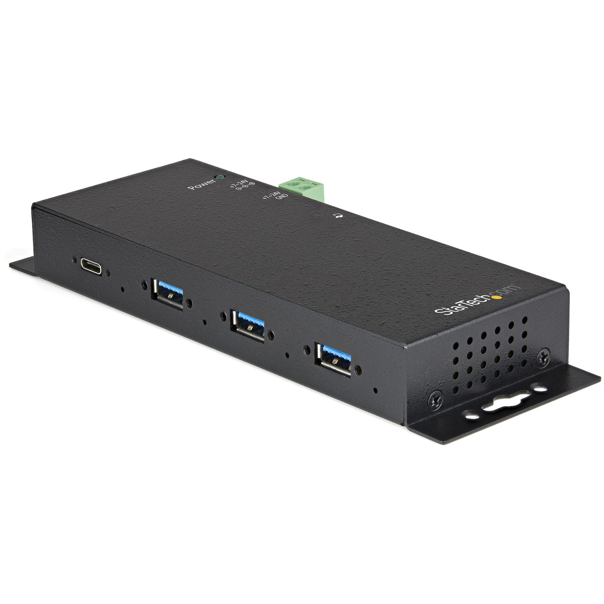 STARTECH .com interface hub USB 3.2 Gen 2 (3.1 Gen 2) Type-C 10000 Mbit/s Black (HB31C3A1CME) - Cartouches Certifiees
