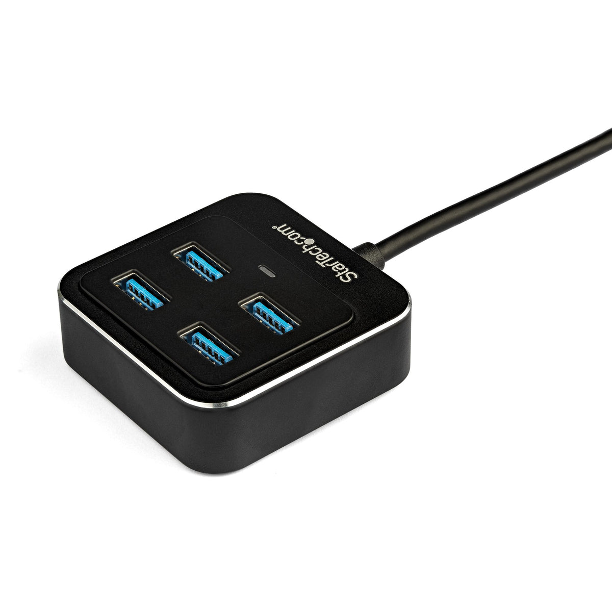 STARTECH .com interface hub USB 3.2 Gen 2 (3.1 Gen 2) Type-C 10000 Mbit/s Black (HB31C4AB) - Cartouches Certifiees