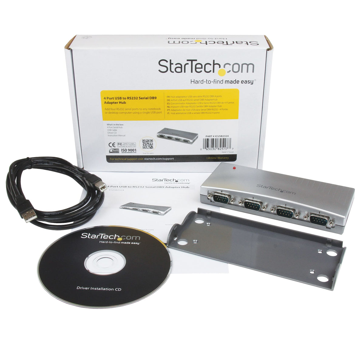 STARTECH .com interface hub USB Silver (ICUSB2324) - Cartouches Certifiees