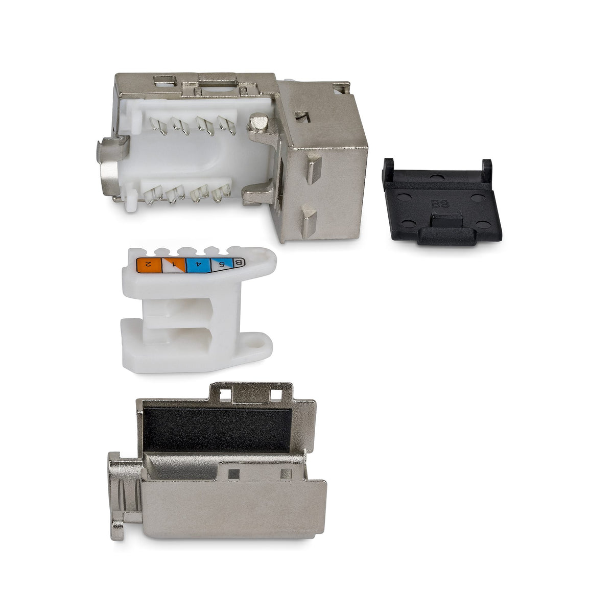 STARTECH .com keystone module (C6AKEYTLSTP9010PK) - Cartouches Certifiees