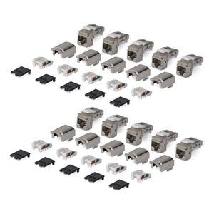 STARTECH .com keystone module (C6AKEYTLSTP9010PK) - Cartouches Certifiees
