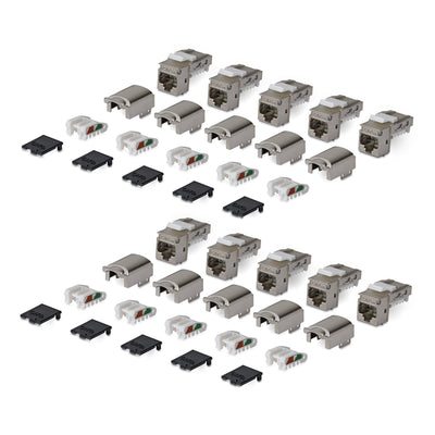 STARTECH .com keystone module (C6AKEYTLSTP9010PK) - Cartouches Certifiees