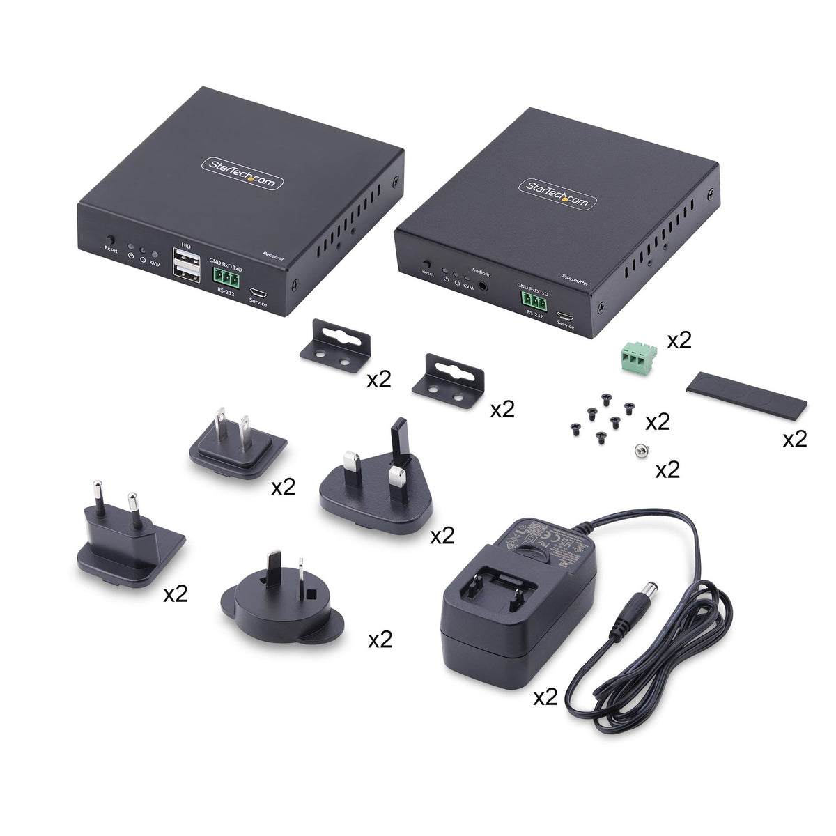 STARTECH .com KVM extender Transmitter & receiver (IH2006-KVM-EXTENDER) - Cartouches Certifiees