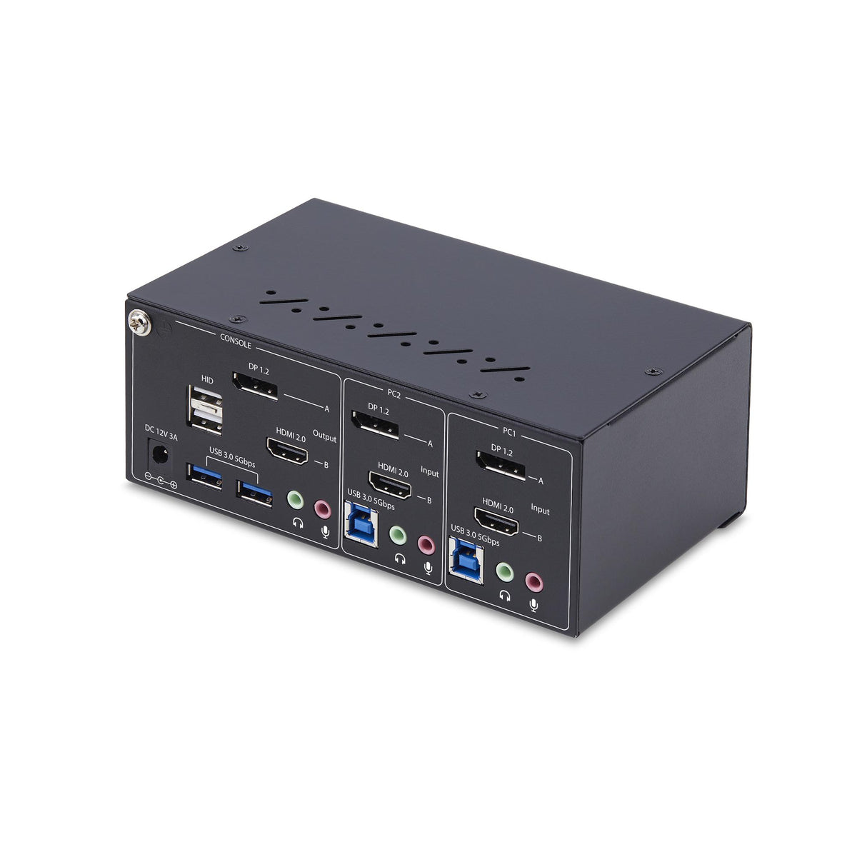 STARTECH .com KVM switch Black (P2ADDH462-KVM-SWITCH) - Cartouches Certifiees