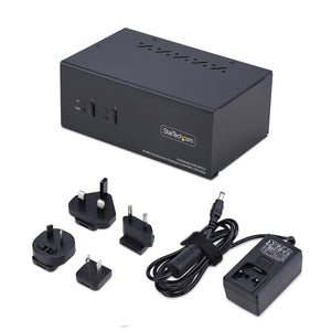 STARTECH .com KVM switch Black (P2ADDH462-KVM-SWITCH) - Cartouches Certifiees