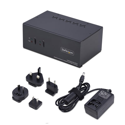 STARTECH .com KVM switch Black (P2ADDH462-KVM-SWITCH) - Cartouches Certifiees