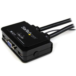 STARTECH .com KVM switch Black (SV211USB) - Cartouches Certifiees