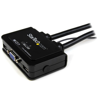 STARTECH .com KVM switch Black (SV211USB) - Cartouches Certifiees