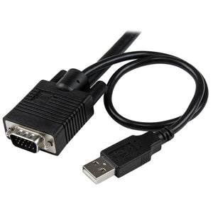 STARTECH .com KVM switch Black (SV211USB) - Cartouches Certifiees