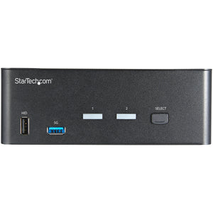 STARTECH .com KVM switch Black (SV231DHU34K6) - Cartouches Certifiees