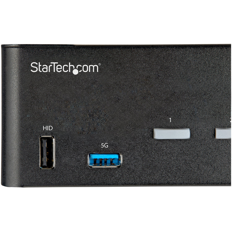 STARTECH .com KVM switch Black (SV231DHU34K6) - Cartouches Certifiees