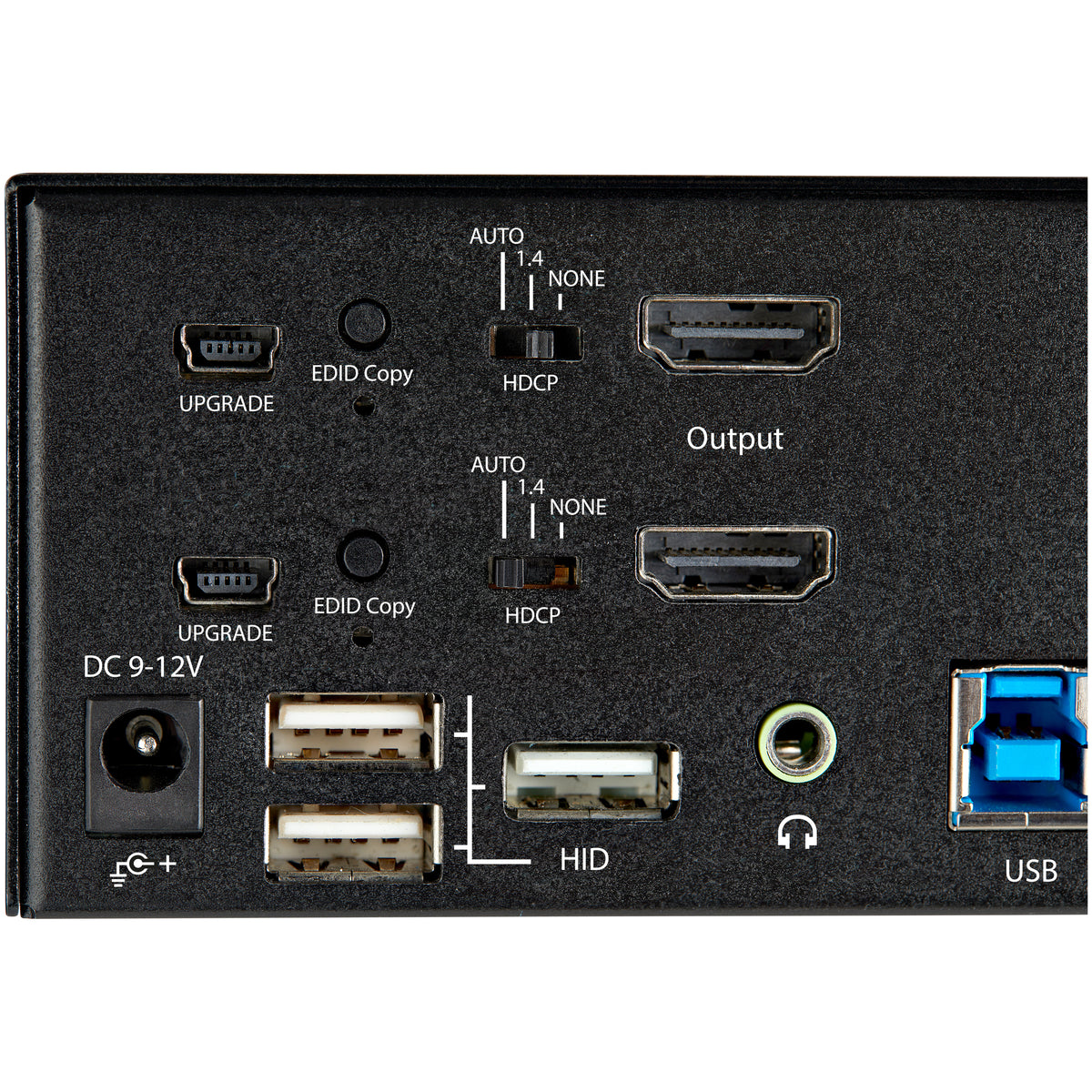 STARTECH .com KVM switch Black (SV231DHU34K6) - Cartouches Certifiees