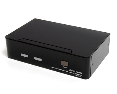STARTECH .com KVM switch Black (SV231DVIUA) - Cartouches Certifiees