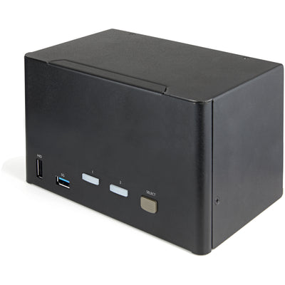 STARTECH .com KVM switch Black (SV231QDPU34K) - Cartouches Certifiees