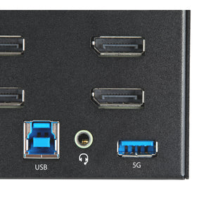 STARTECH .com KVM switch Black (SV231QDPU34K) - Cartouches Certifiees