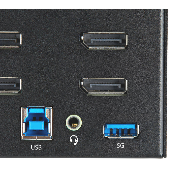 STARTECH .com KVM switch Black (SV231QDPU34K) - Cartouches Certifiees