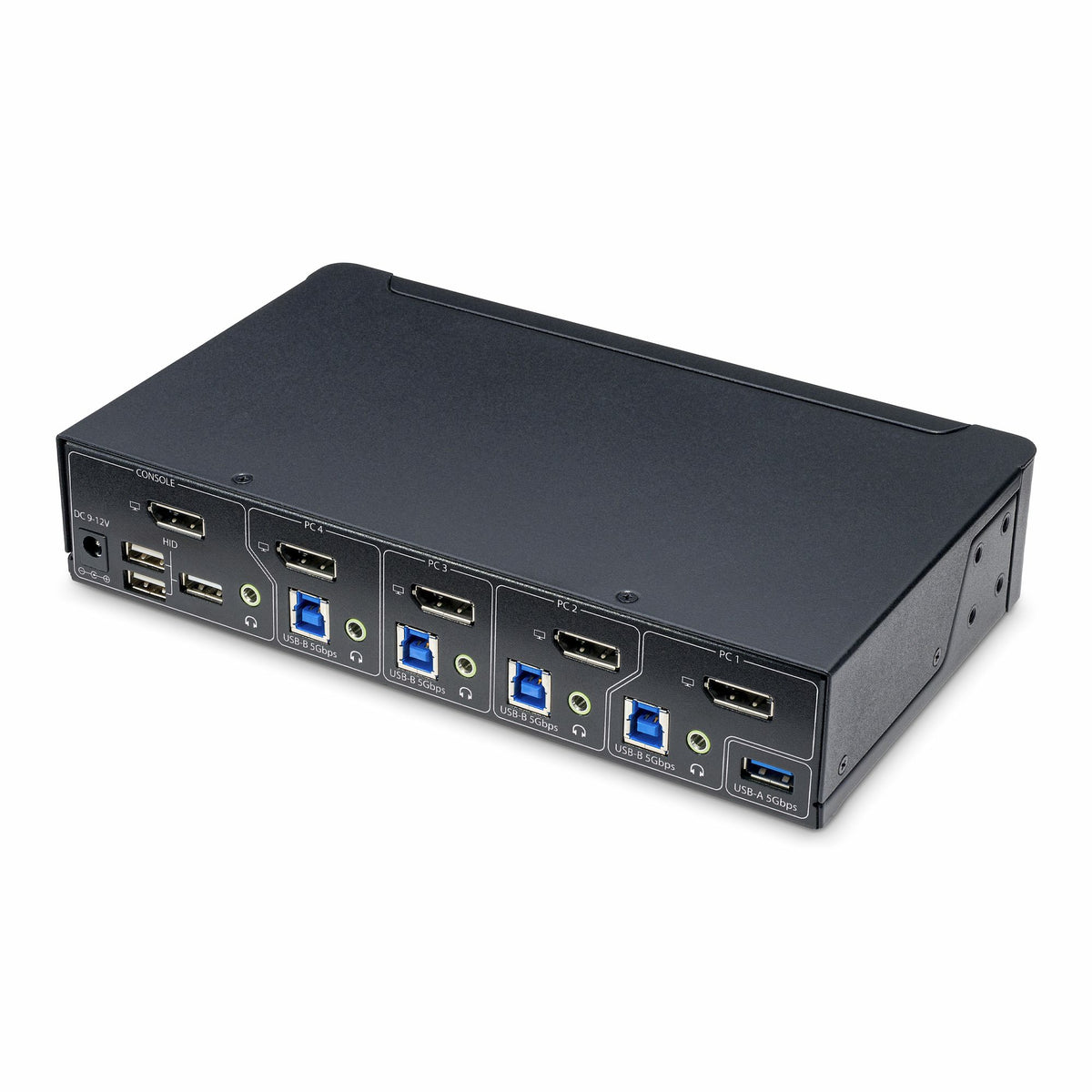 STARTECH .com KVM switch Rack mounting Black (P4AD122-KVM-SWITCH) - Cartouches Certifiees