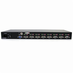 STARTECH .com KVM switch Rack mounting Black (SV831DUSBAU) - Cartouches Certifiees