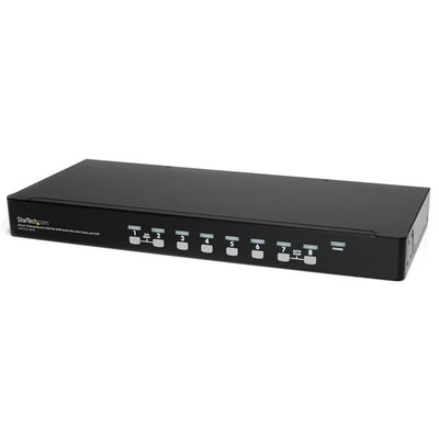 STARTECH .com KVM switch Rack mounting Black (SV831DUSBUK) - Cartouches Certifiees