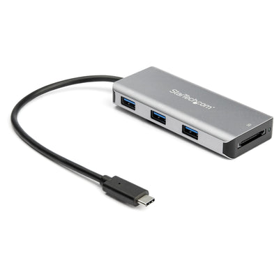 STARTECH .com laptop dock/port replicator USB 3.2 Gen 2 (3.1 Gen 2) Type-C Black, Grey (HB31C3ASDMB) - Cartouches Certifiees