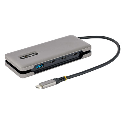 STARTECH .com laptop dock/port replicator Wired USB 3.2 Gen 2 (3.1 Gen 2) Type-C Grey (HB31CM1A3CB) - Cartouches Certifiees