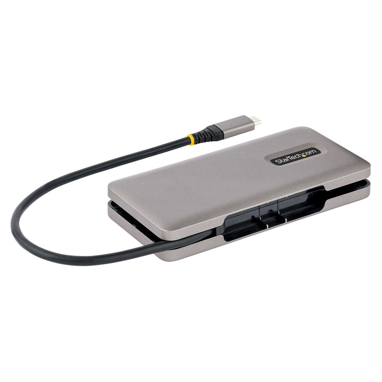 STARTECH .com laptop dock/port replicator Wired USB 3.2 Gen 2 (3.1 Gen 2) Type-C Grey (HB31CM1A3CB) - Cartouches Certifiees