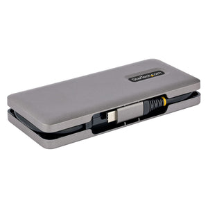 STARTECH .com laptop dock/port replicator Wired USB 3.2 Gen 2 (3.1 Gen 2) Type-C Grey (HB31CM1A3CB) - Cartouches Certifiees