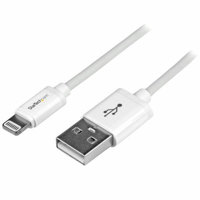 STARTECH .com lightning cable 1 m White (USBLT1MW) - Cartouches Certifiees